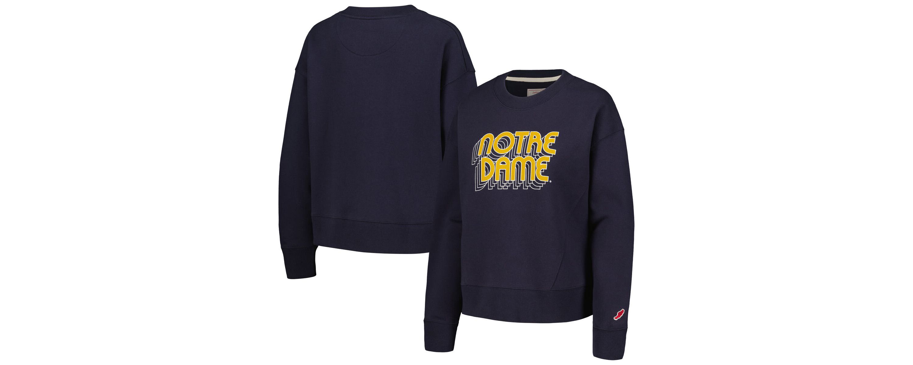 NCAA Notre Dame Fighting Irish Boxy Pullover Sweatshirt