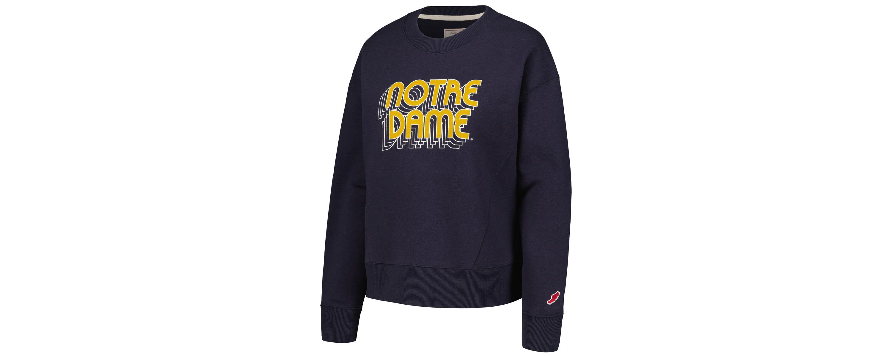NCAA Notre Dame Fighting Irish Boxy Pullover Sweatshirt