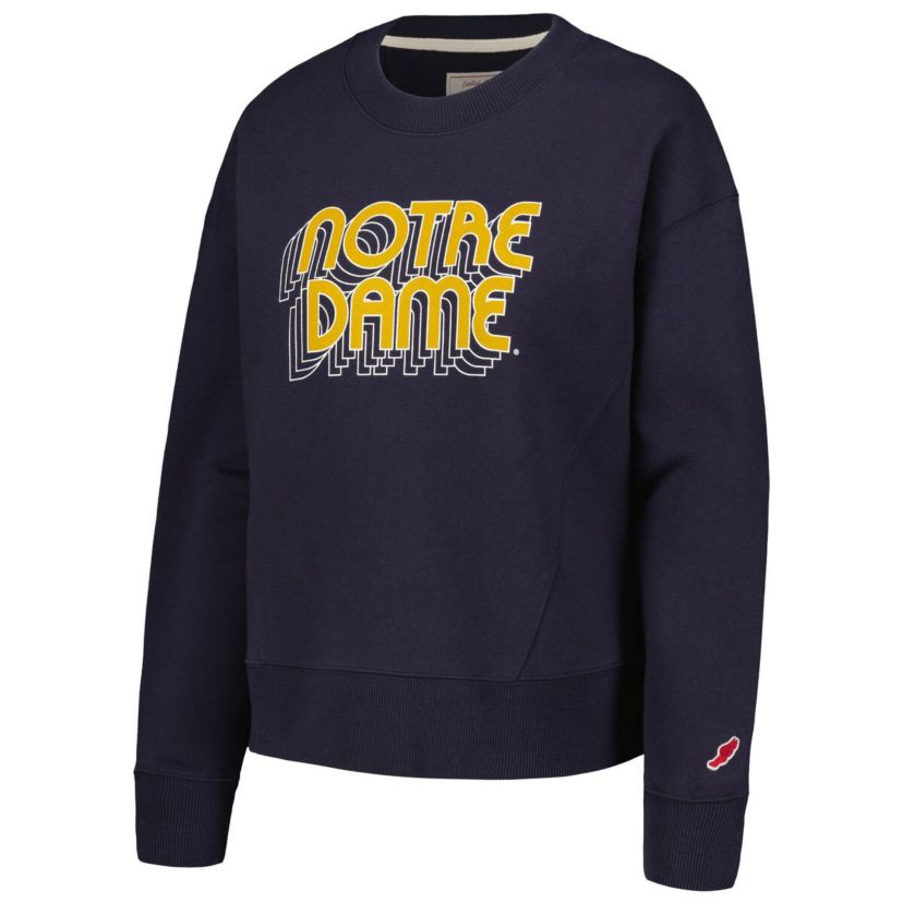 NCAA Notre Dame Fighting Irish Boxy Pullover Sweatshirt