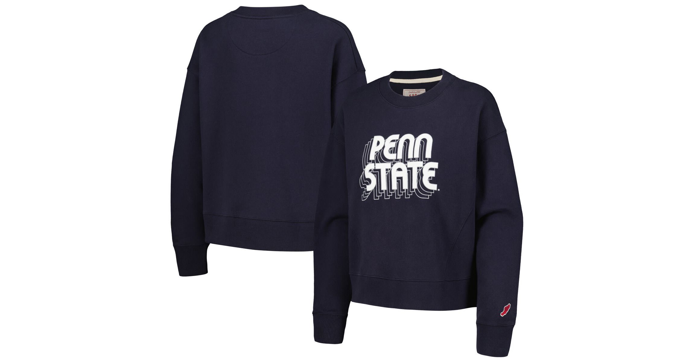 NCAA Penn State Nittany Lions Boxy Pullover Sweatshirt