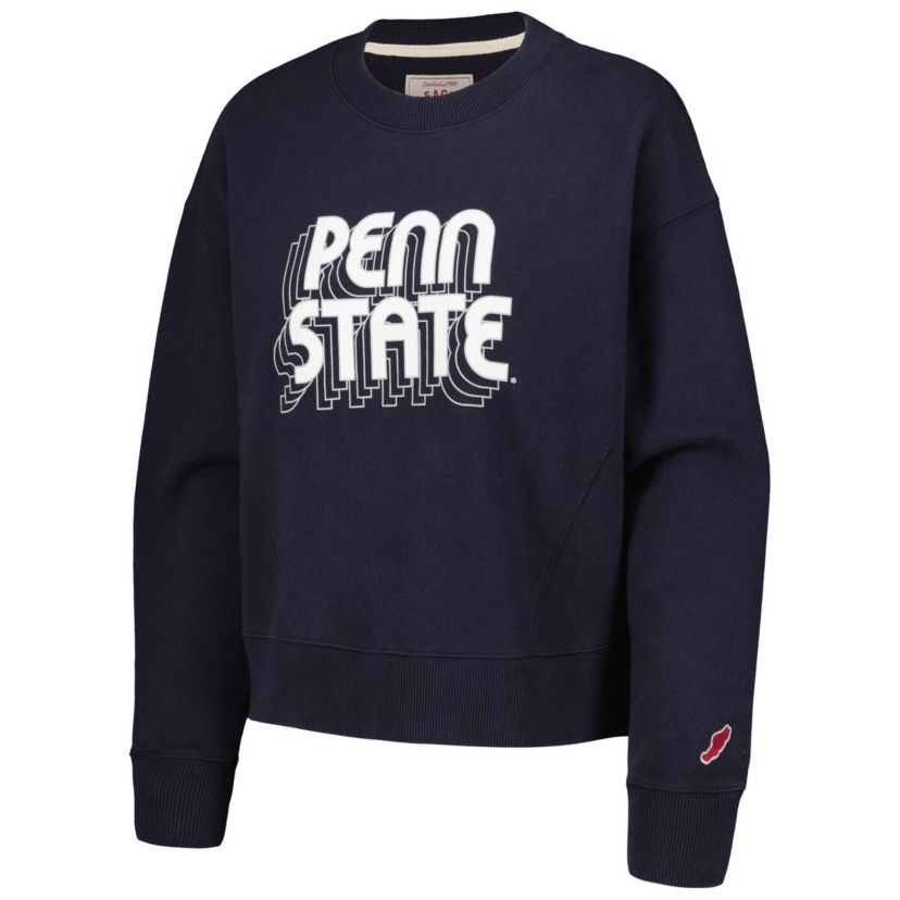 NCAA Penn State Nittany Lions Boxy Pullover Sweatshirt