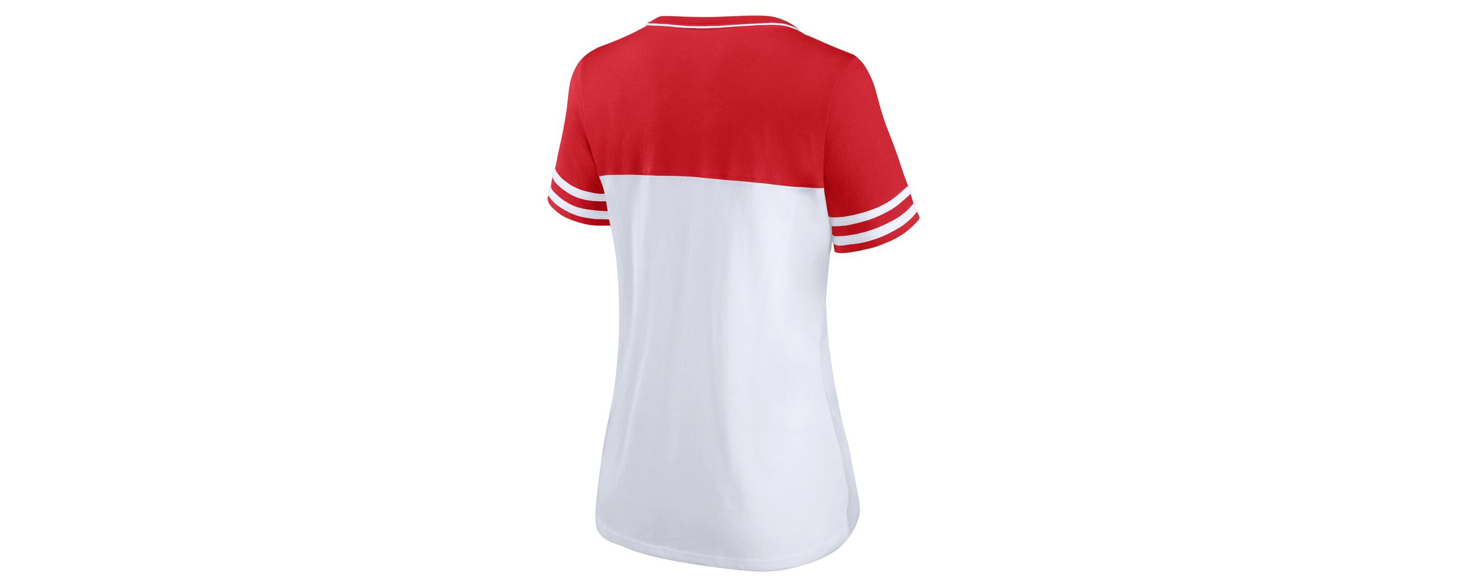 NCAA Wisconsin Badgers Plus Size Field Game V-Neck T-Shirt