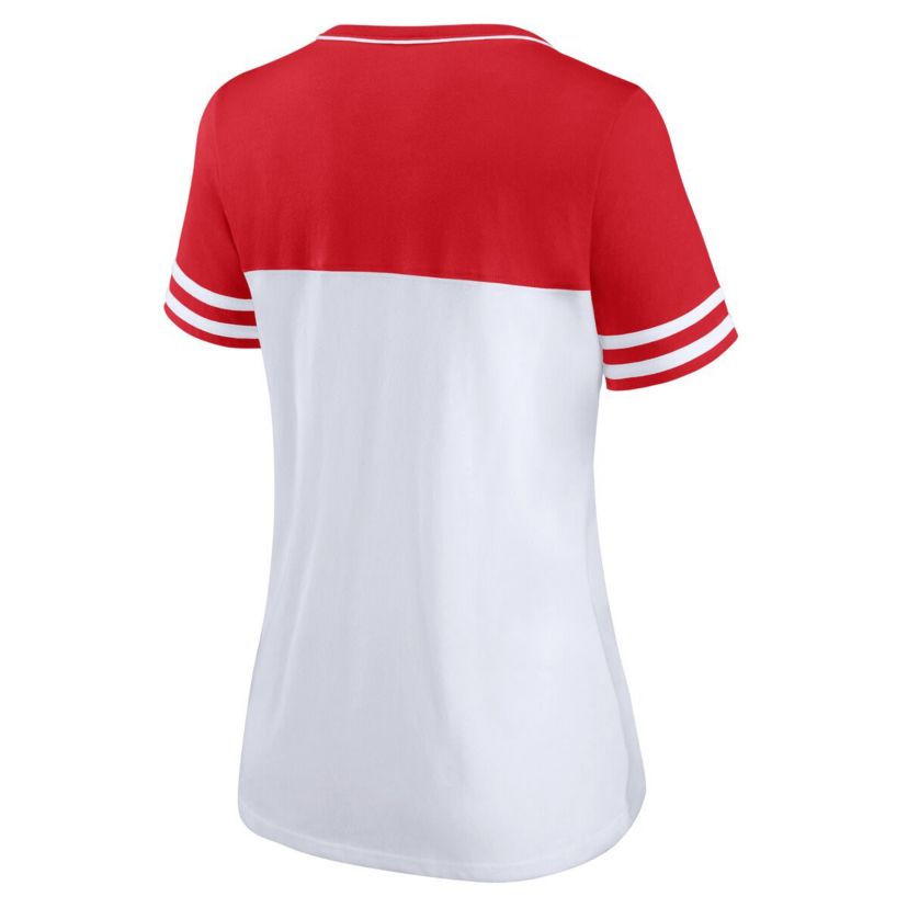 NCAA Wisconsin Badgers Plus Size Field Game V-Neck T-Shirt