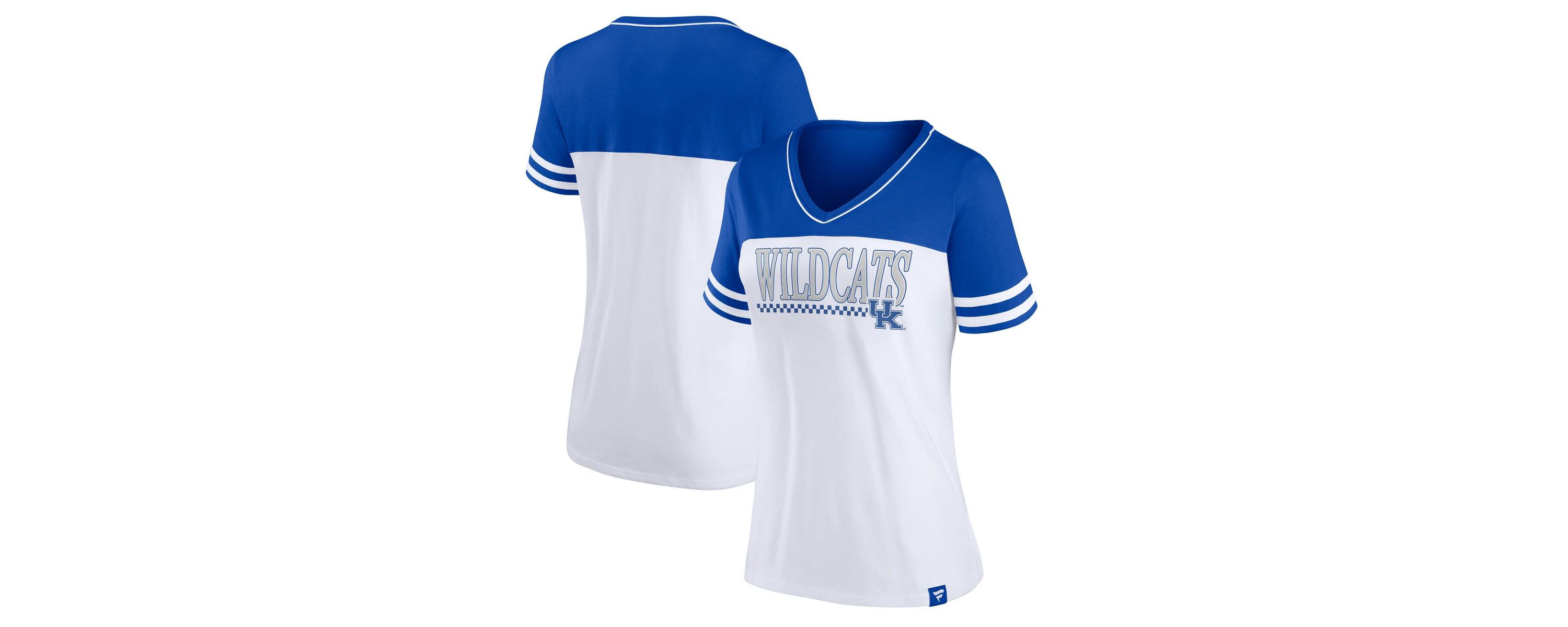 NCAA Kentucky Wildcats Plus Size Field Game V-Neck T-Shirt