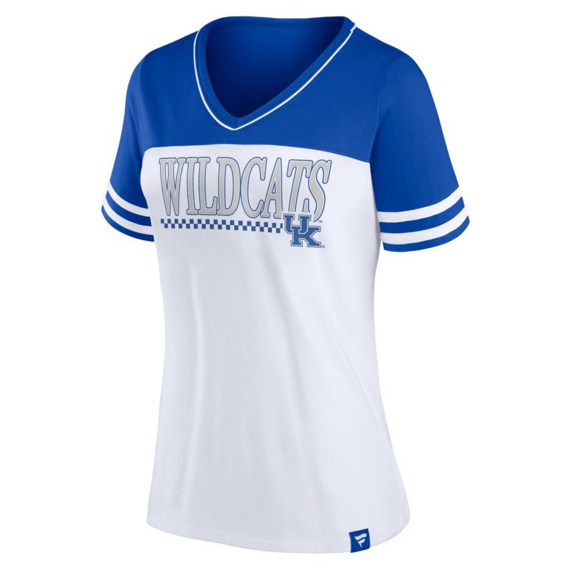 NCAA Kentucky Wildcats Plus Size Field Game V-Neck T-Shirt