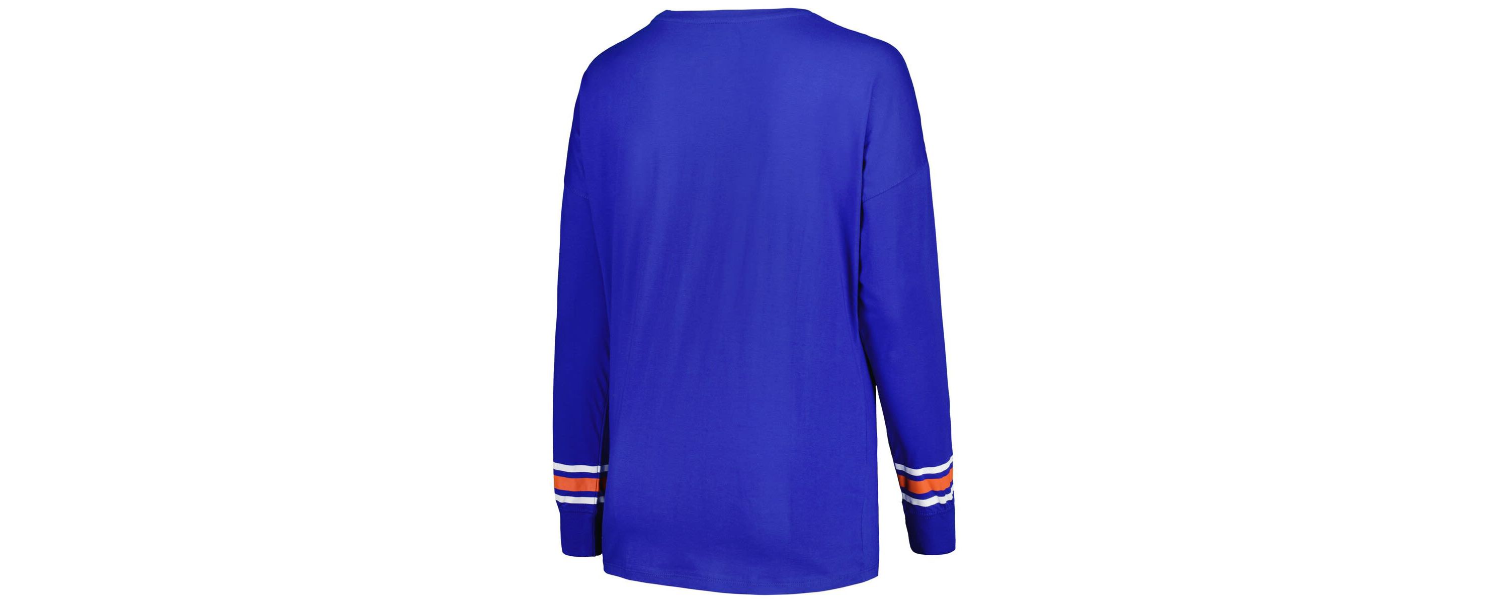 NCAA Florida Gators Plus Size Triple Script Scoop Neck Long Sleeve T-Shirt