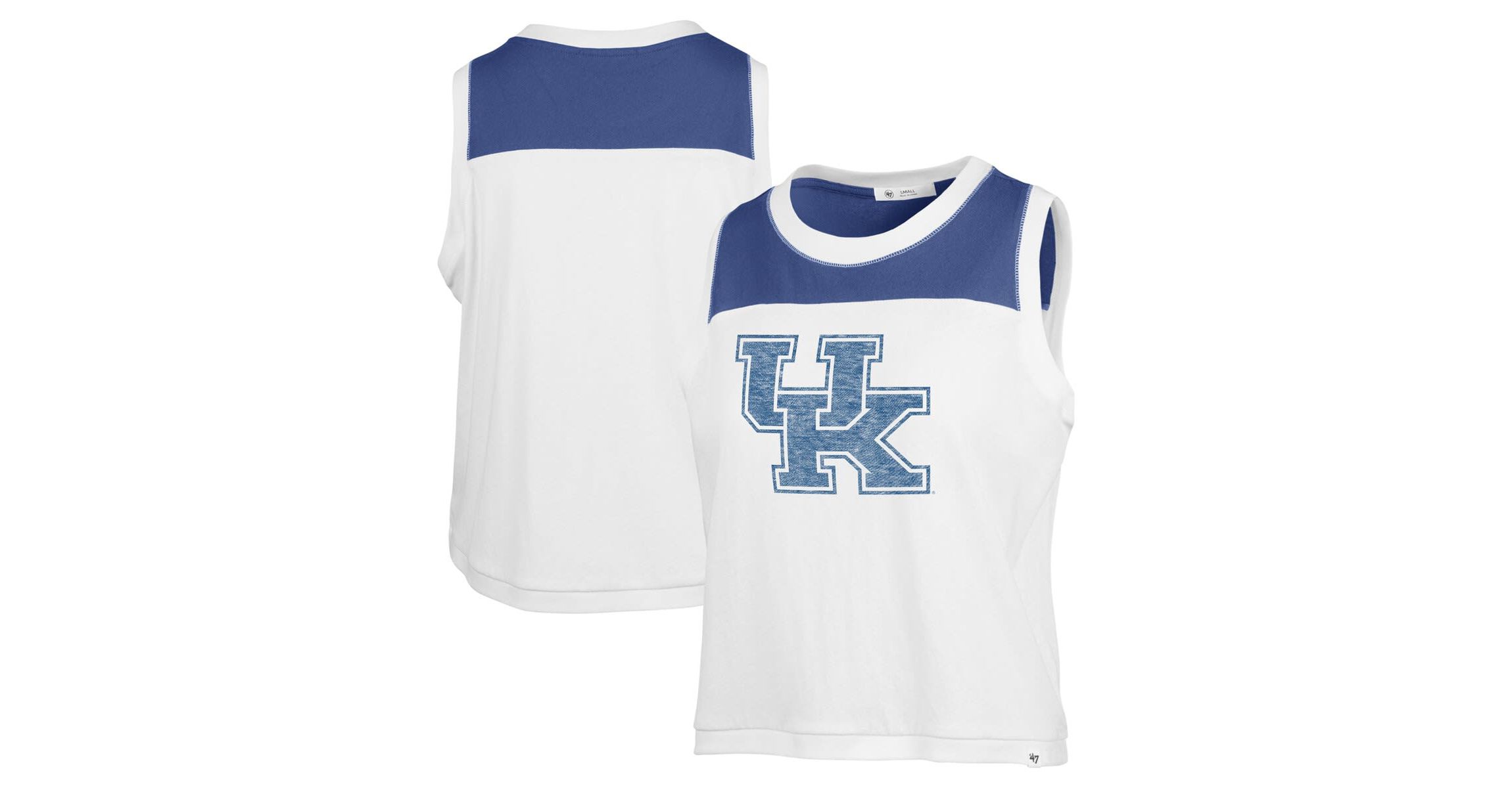 NCAA Kentucky Wildcats Premier Zoey Waist Length Tank Top