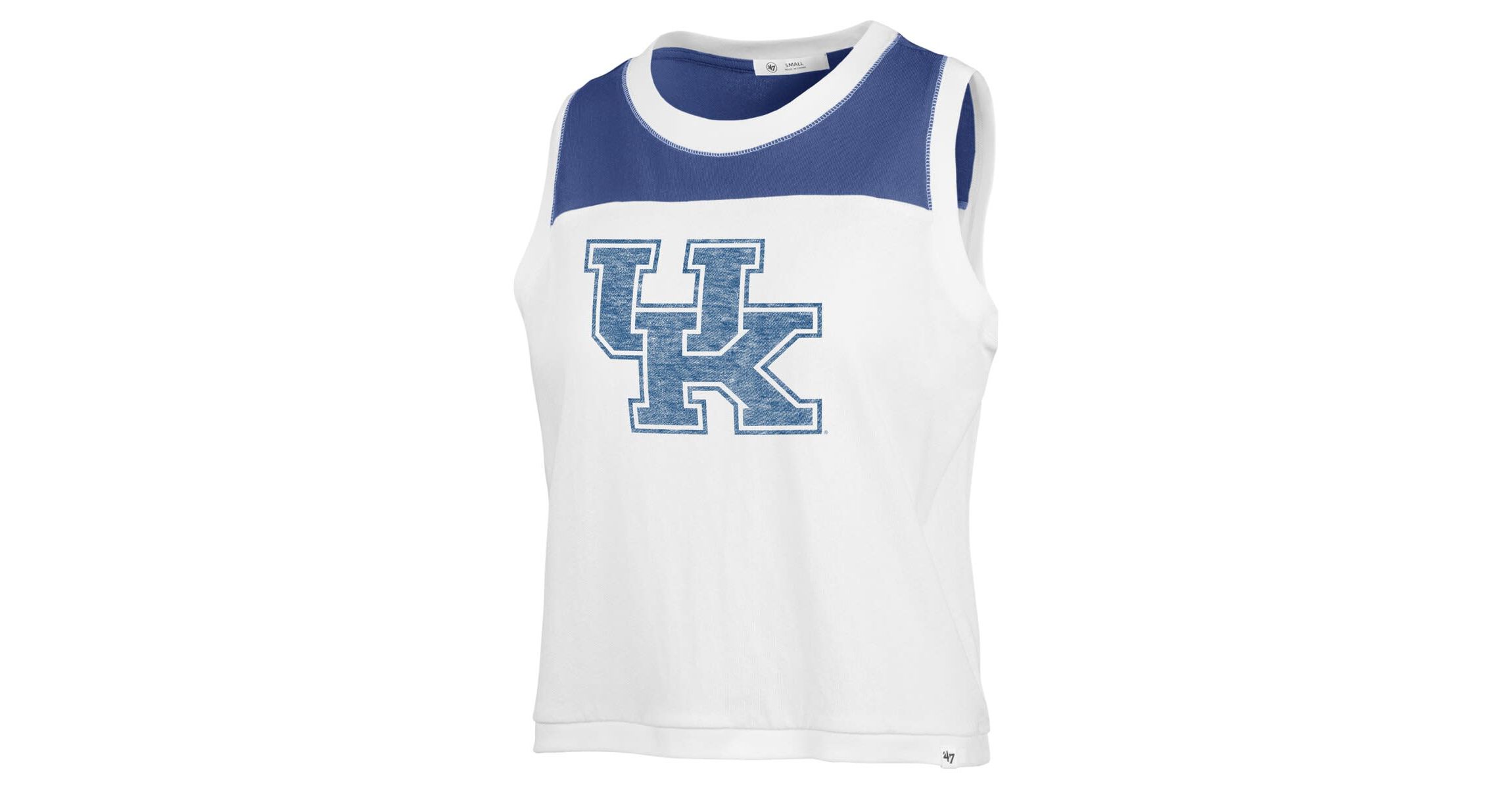 NCAA Kentucky Wildcats Premier Zoey Waist Length Tank Top