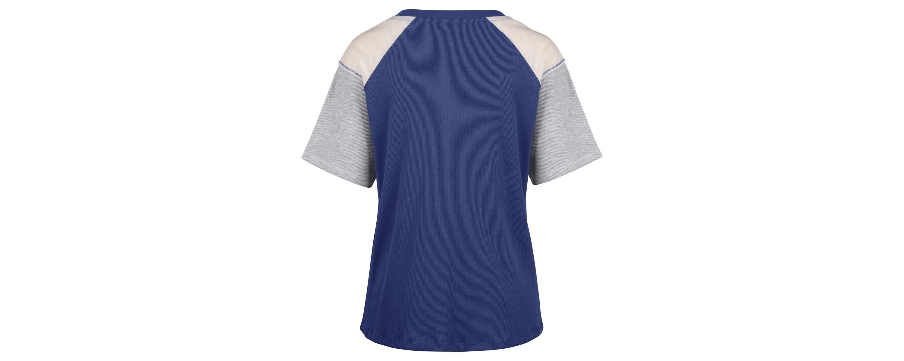 NCAA Florida Gators Underline Harvey Colorblock Raglan Henley T-Shirt