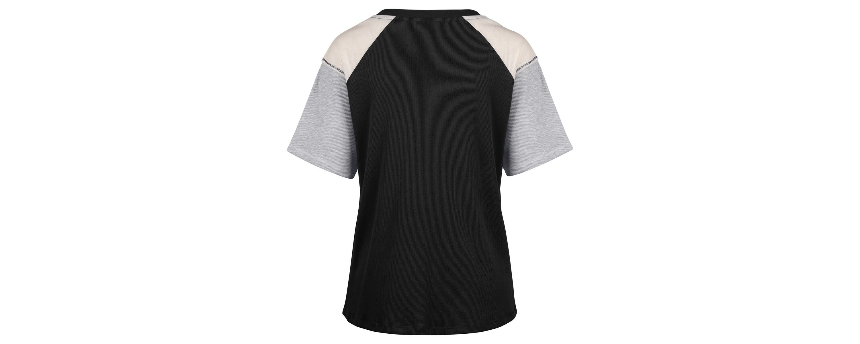 NCAA Florida State Seminoles Underline Harvey Colorblock Raglan Henley T-Shirt