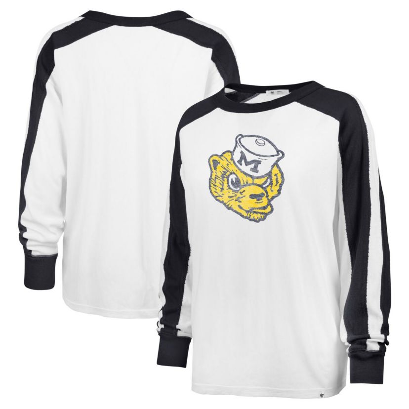 NCAA Michigan Wolverines Premier Caribou Long Sleeve T-Shirt