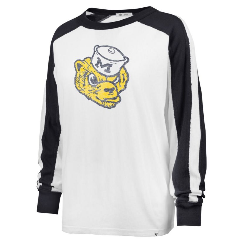 NCAA Michigan Wolverines Premier Caribou Long Sleeve T-Shirt