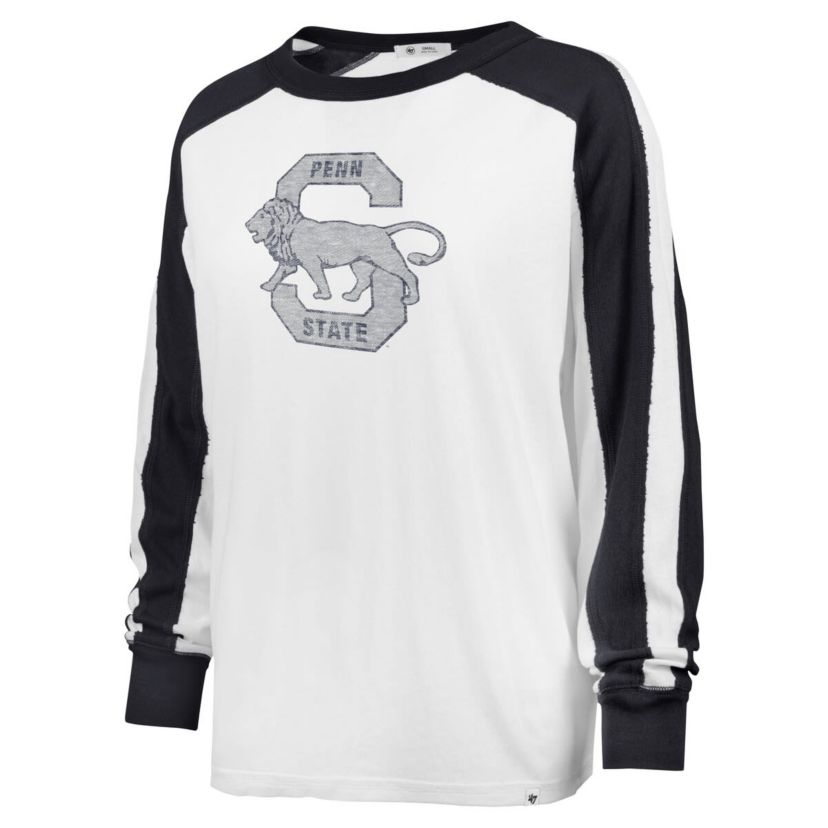 NCAA Penn State Nittany Lions Premier Caribou Raglan Long Sleeve T-Shirt