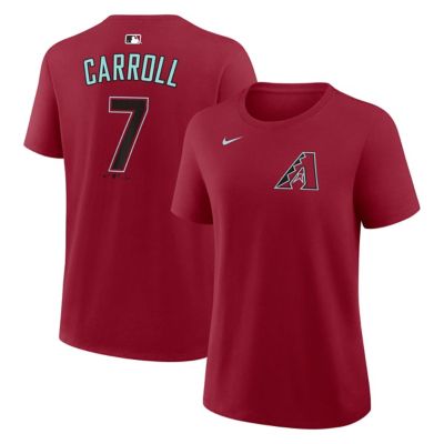 MLB Nike Corbin Carroll Arizona Diamondbacks Name & Number T-Shirt