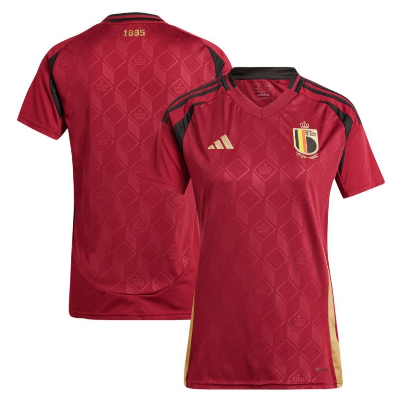 Soccer National Teams Belgium National Team 2024 Home Replica Jersey