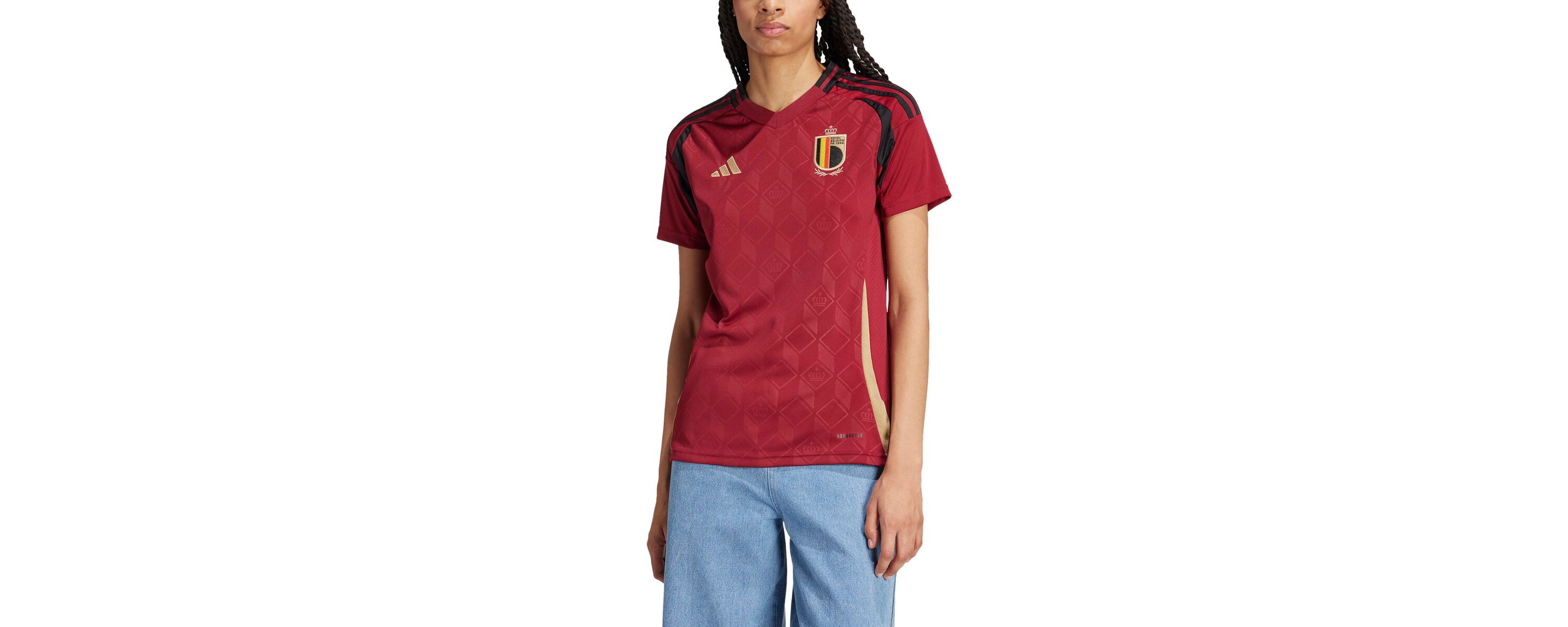 Soccer National Teams Belgium National Team 2024 Home Replica Jersey