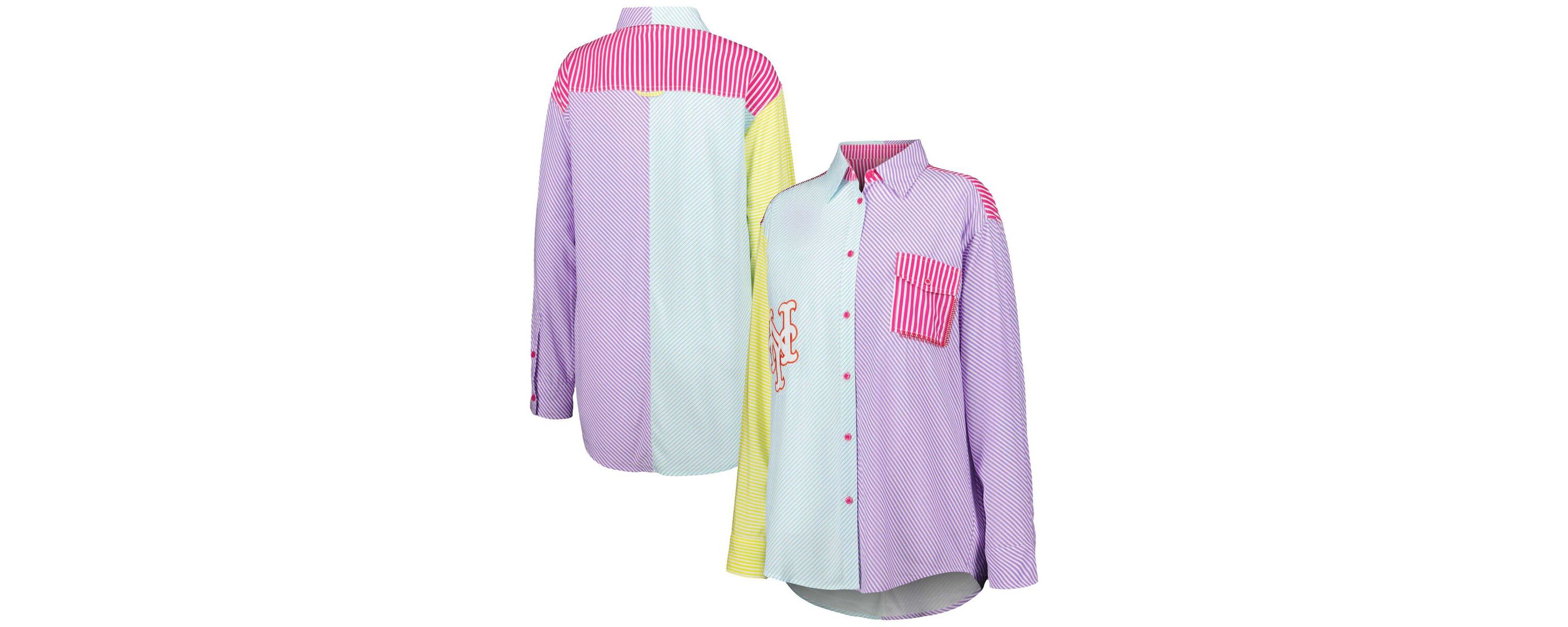 MLB New York Mets Button-Up Shirt