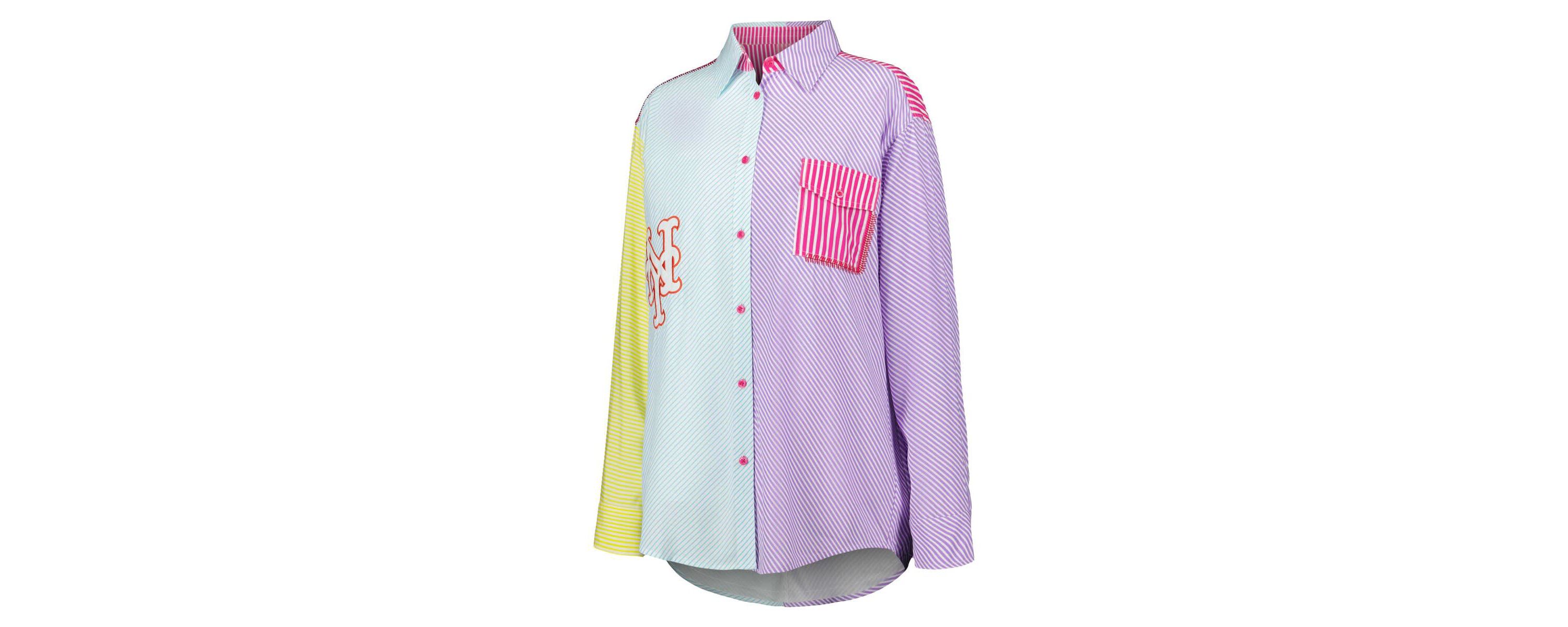 MLB New York Mets Button-Up Shirt