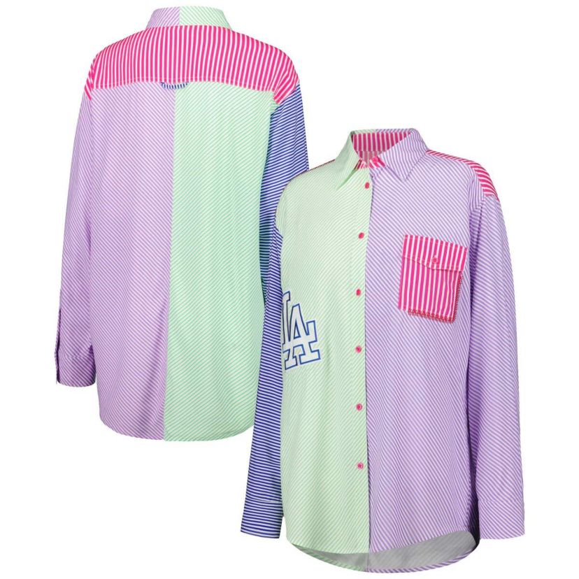 MLB Los Angeles Dodgers Button-Up Shirt