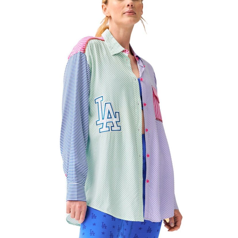 MLB Los Angeles Dodgers Button-Up Shirt