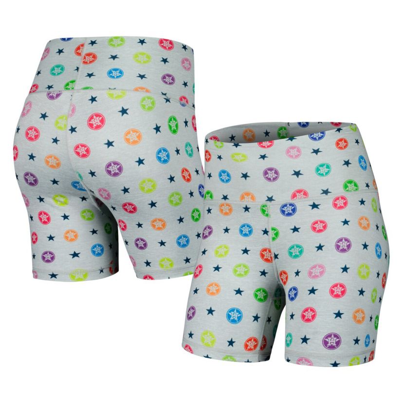 MLB Houston Astros TLC Rainbow Shorts