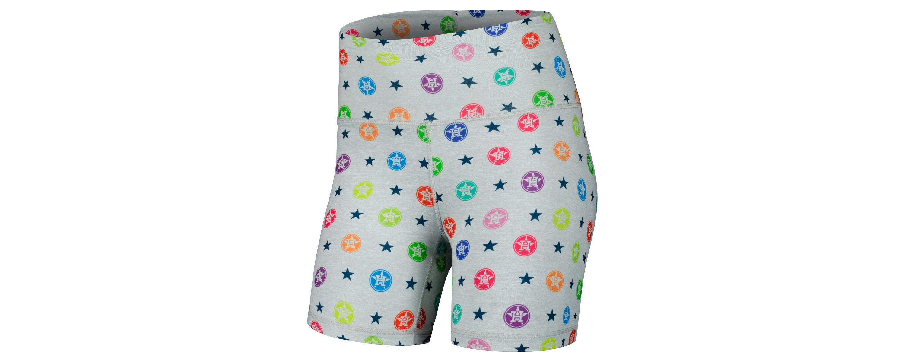 MLB Houston Astros TLC Rainbow Shorts