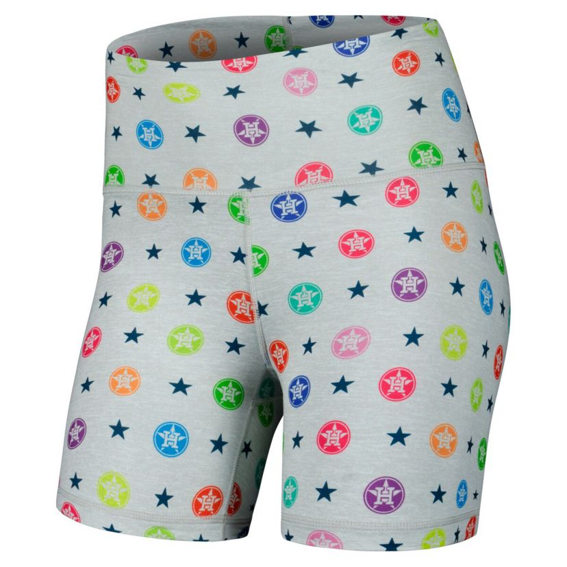 MLB Houston Astros TLC Rainbow Shorts