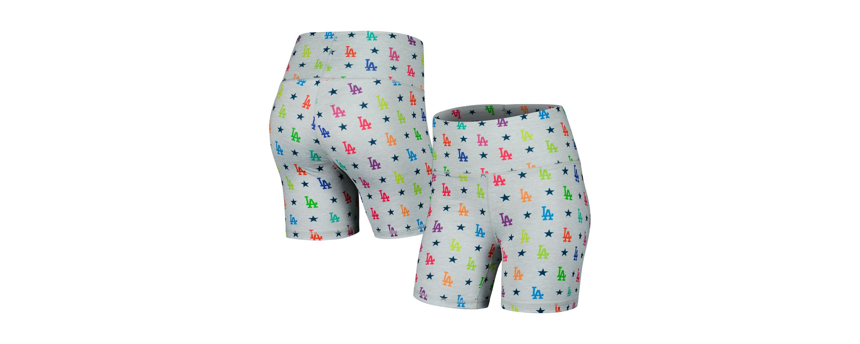 MLB Los Angeles Dodgers TLC Rainbow Shorts