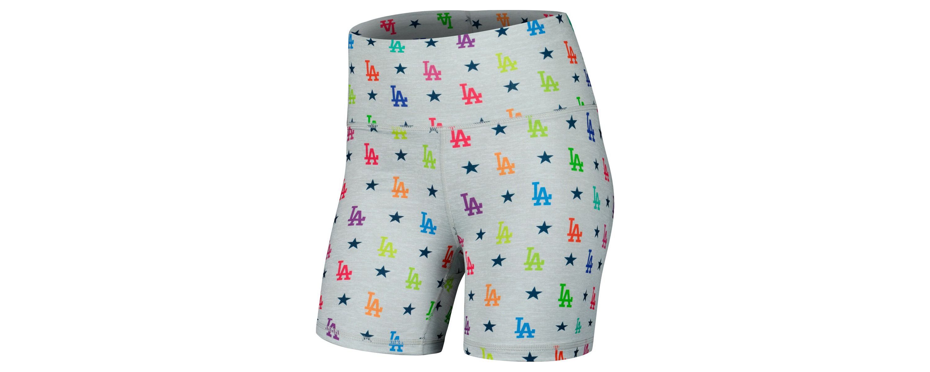 MLB Los Angeles Dodgers TLC Rainbow Shorts
