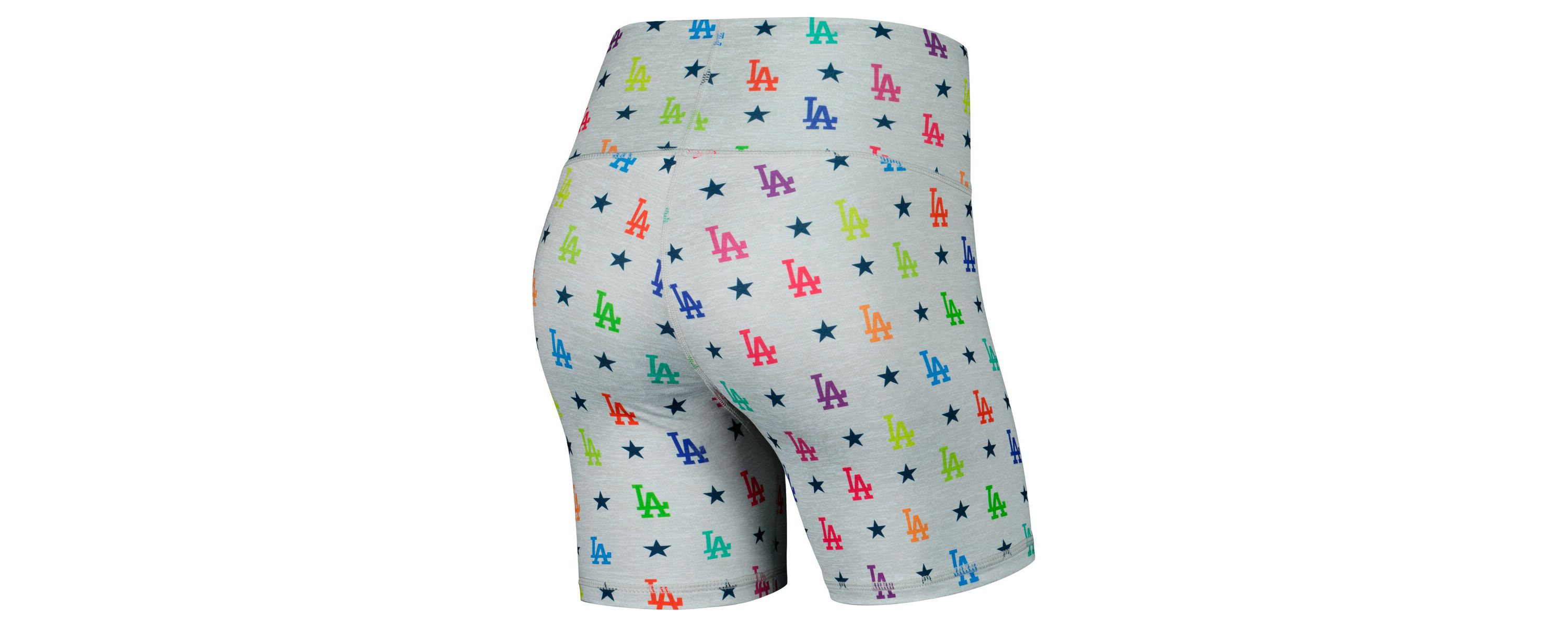 MLB Los Angeles Dodgers TLC Rainbow Shorts