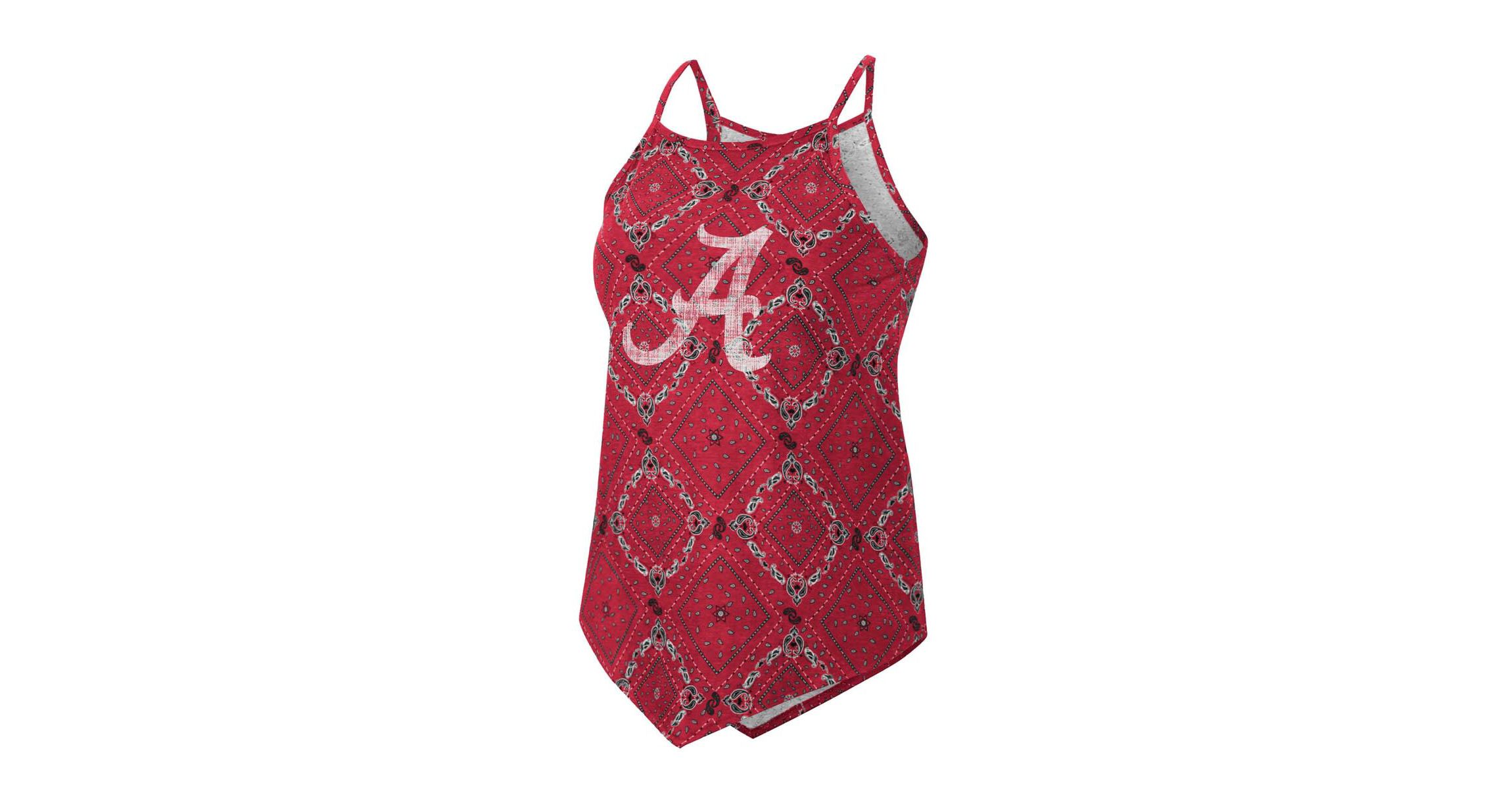 Alabama Crimson Tide NCAA x Wrangler Alabama Tide Bandana Tank Top