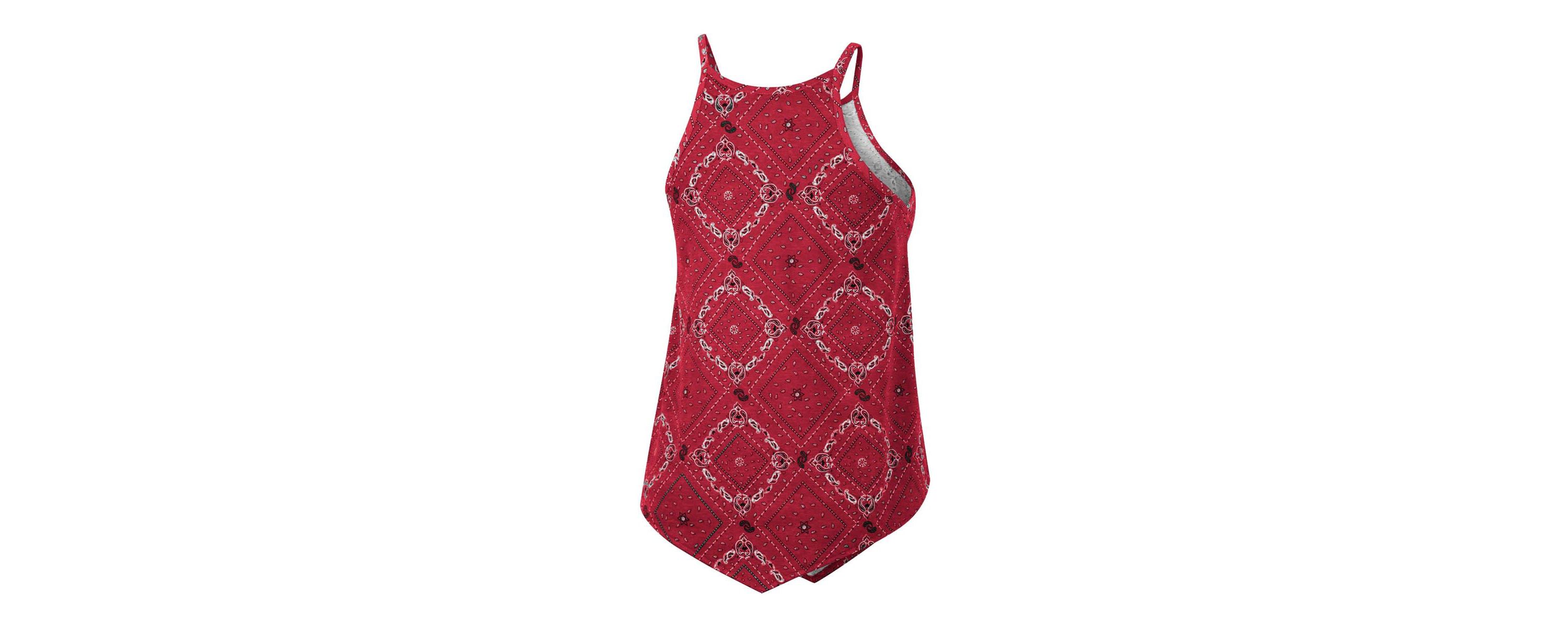 Alabama Crimson Tide NCAA x Wrangler Alabama Tide Bandana Tank Top