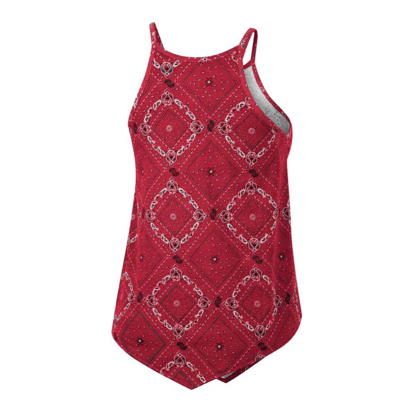 Alabama Crimson Tide NCAA x Wrangler Alabama Tide Bandana Tank Top