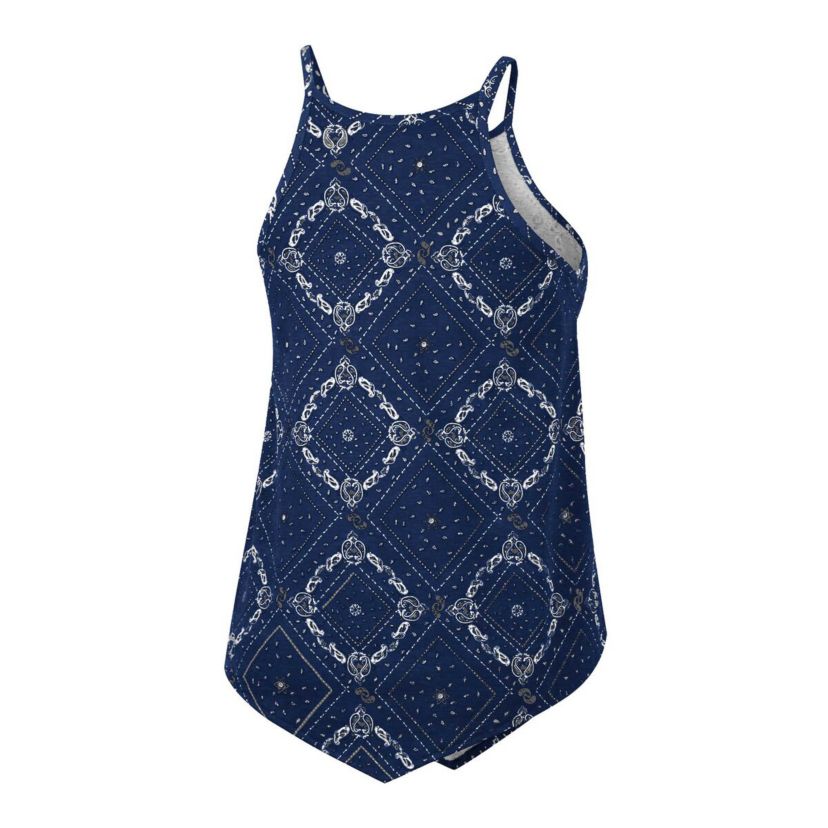 NCAA x Wrangler Michigan Wolverines Bandana Tank Top