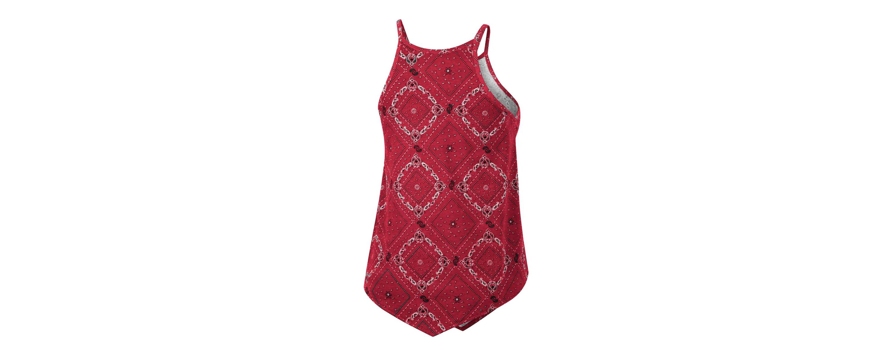 NCAA x Wrangler Oklahoma Sooners Bandana Tank Top