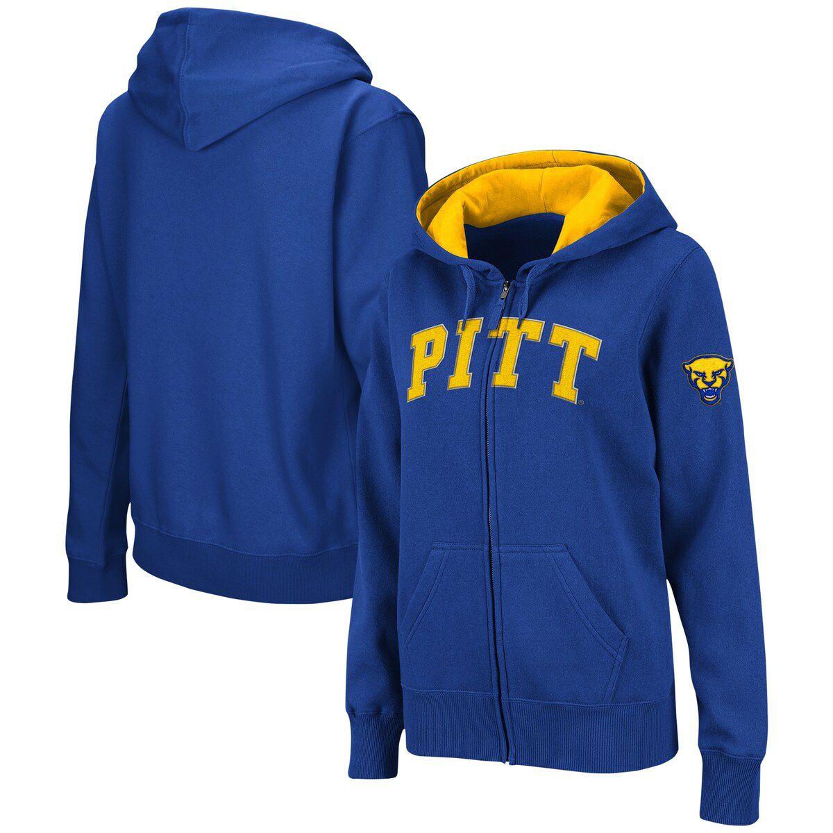 NCAA Pitt Panthers Arched Name Full-Zip Hoodie