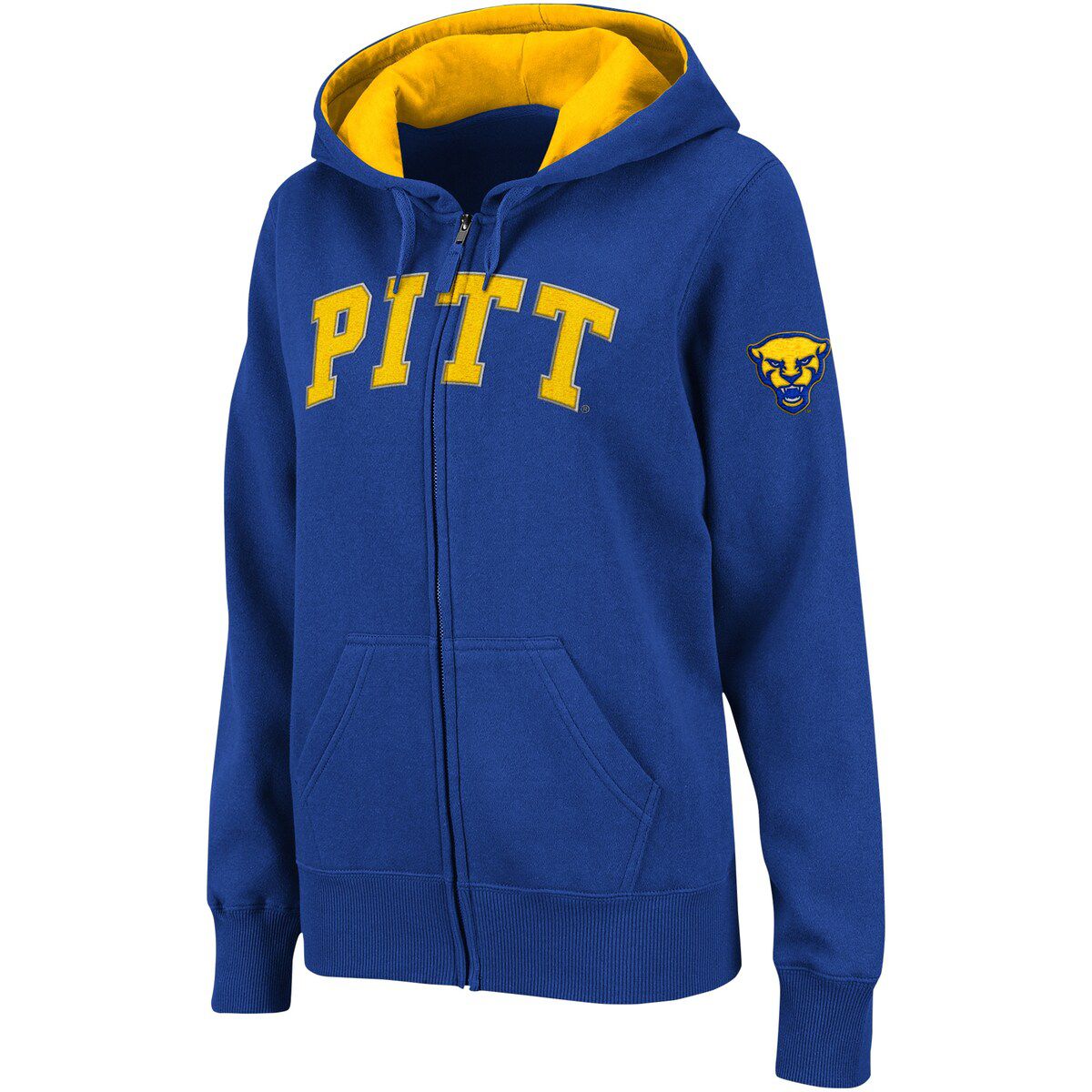 NCAA Pitt Panthers Arched Name Full-Zip Hoodie