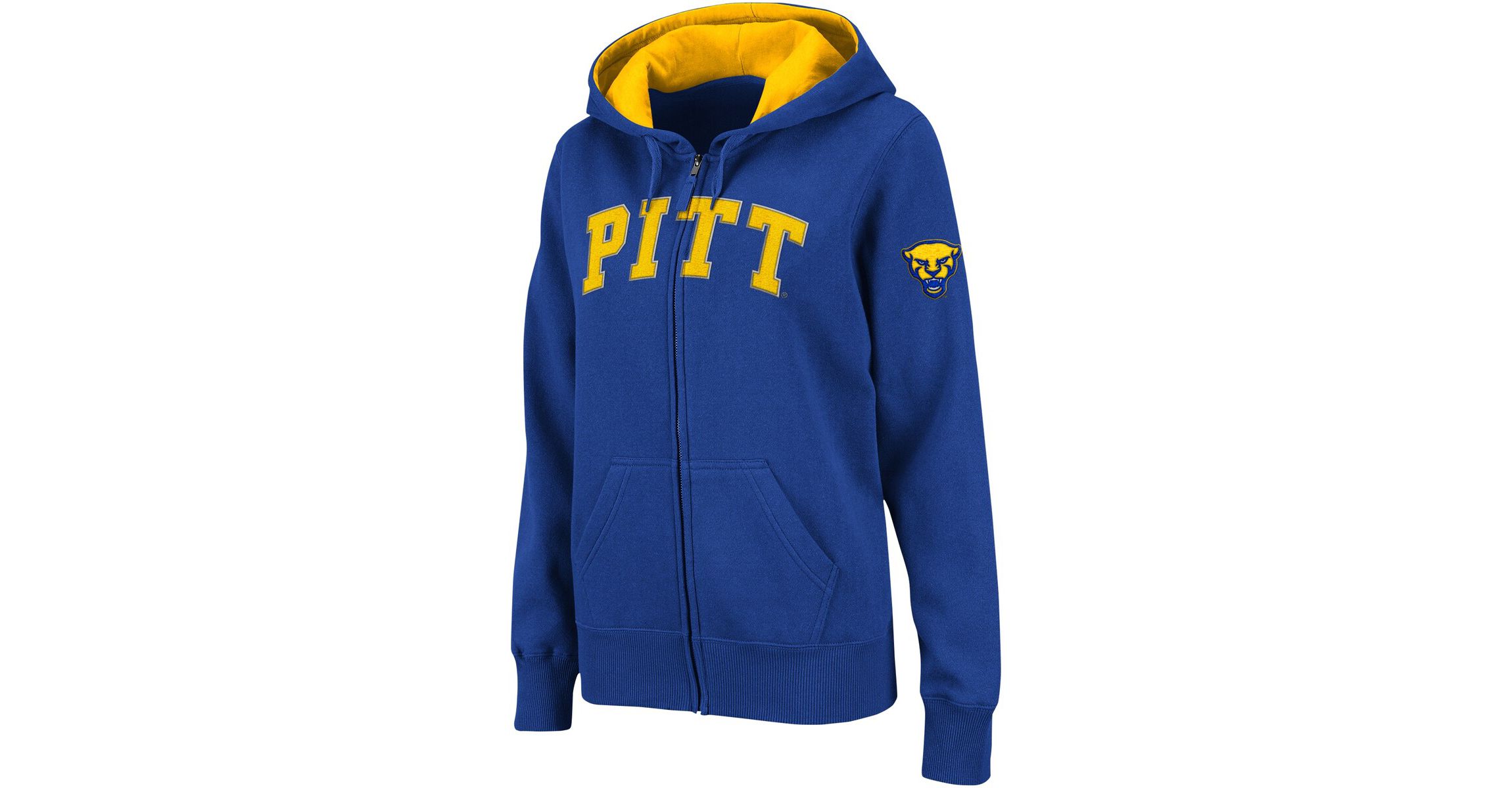 NCAA Pitt Panthers Arched Name Full-Zip Hoodie