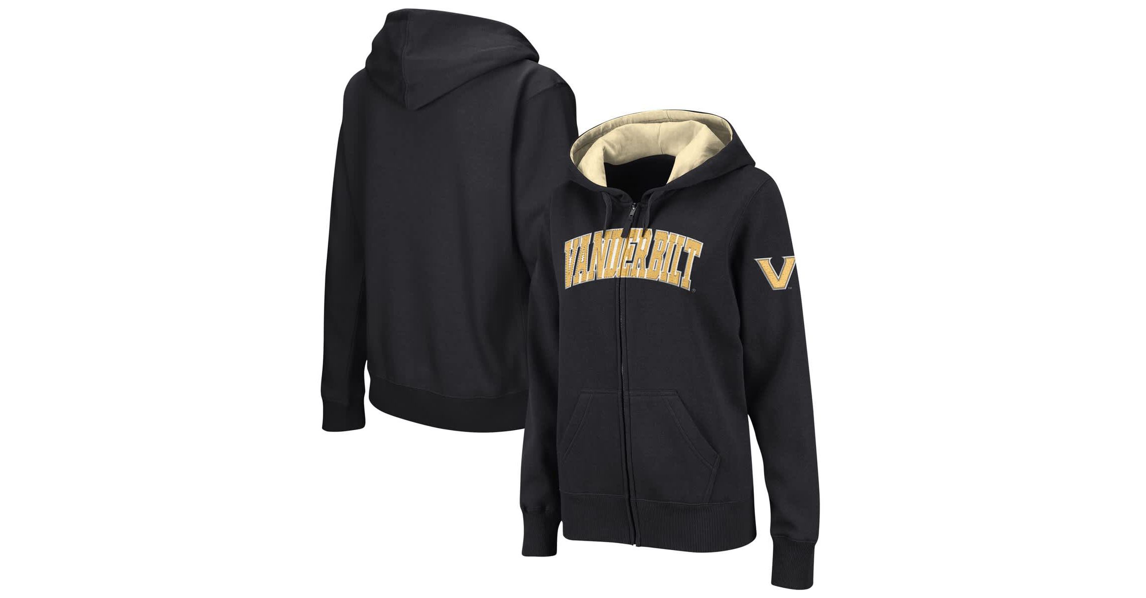 NCAA Vanderbilt Commodores Arched Name Full-Zip Hoodie