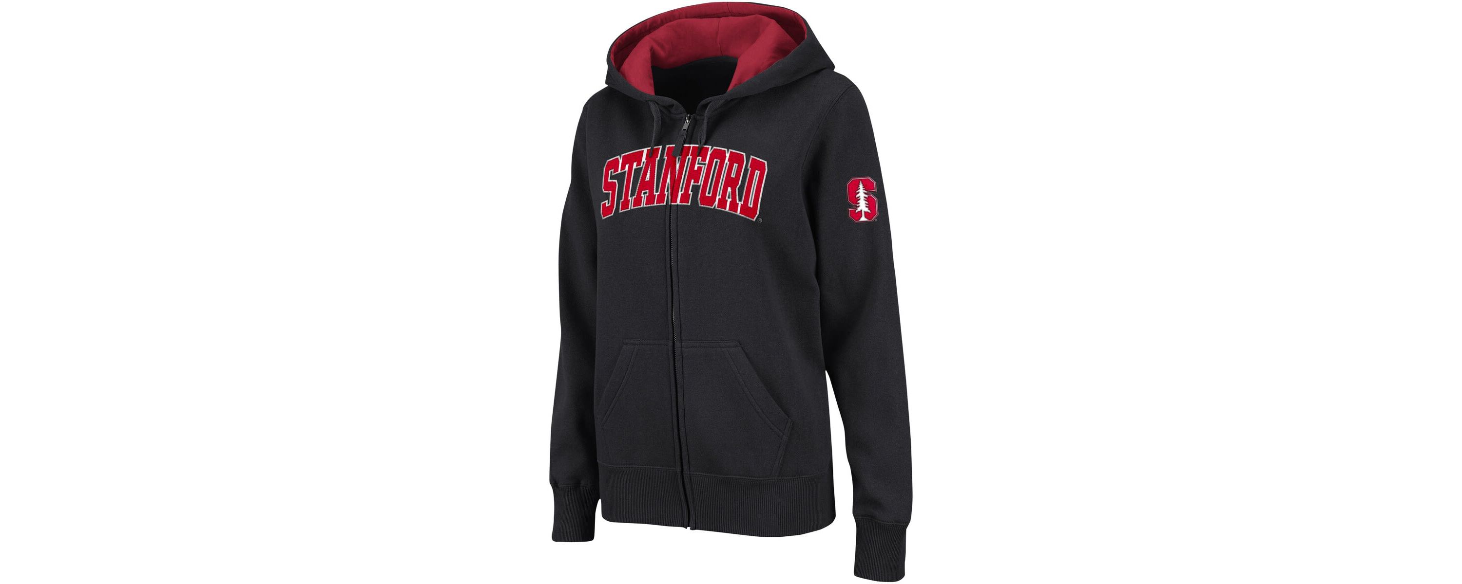 Stanford Cardinal NCAA Stanford Arched Name Full-Zip Hoodie