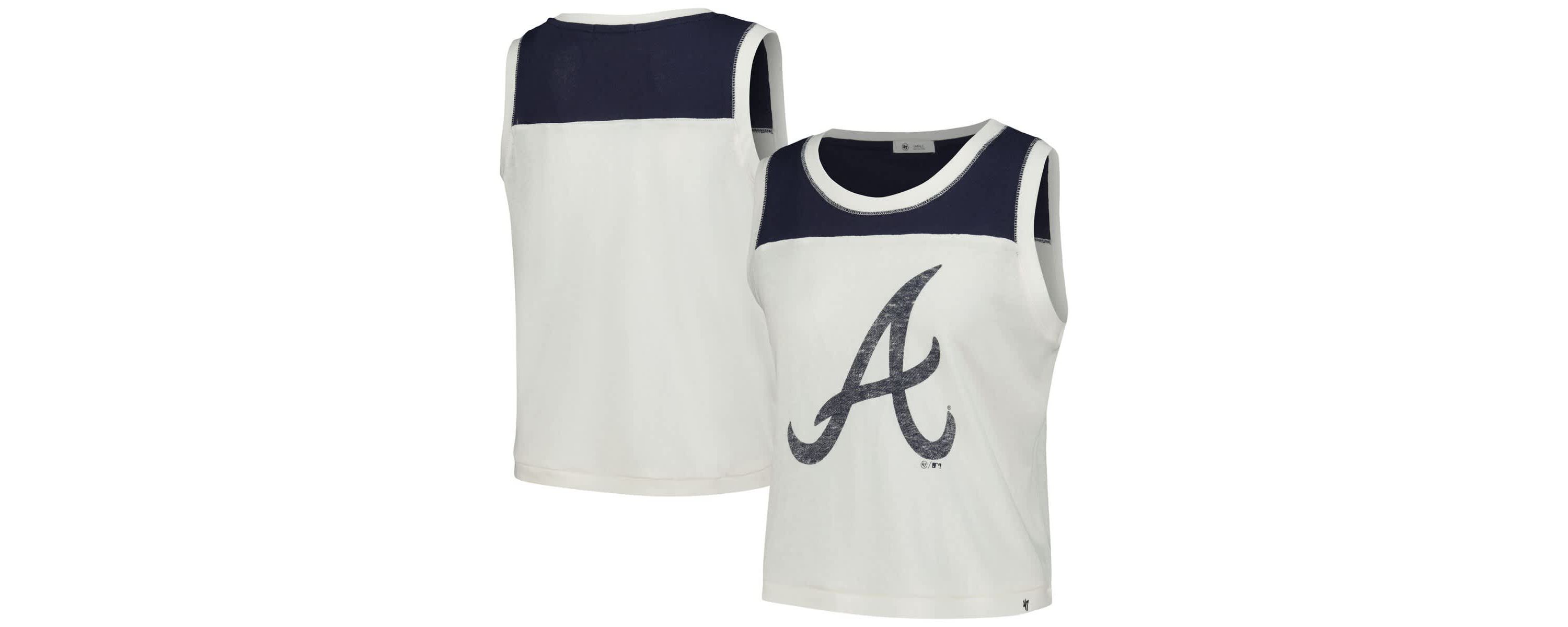 MLB Atlanta Braves Premier Zoey Waist Length Tank Top