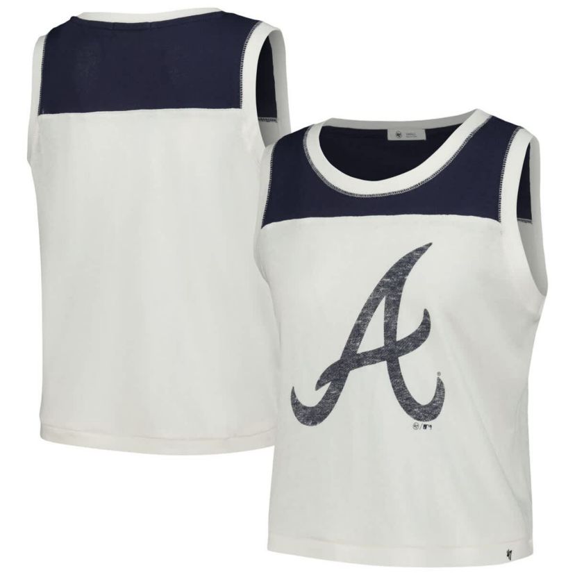 MLB Atlanta Braves Premier Zoey Waist Length Tank Top