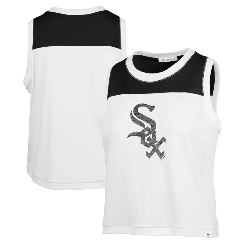 Chicago White Sox MLB Chicago Sox Premier Zoey Waist Length Tank Top
