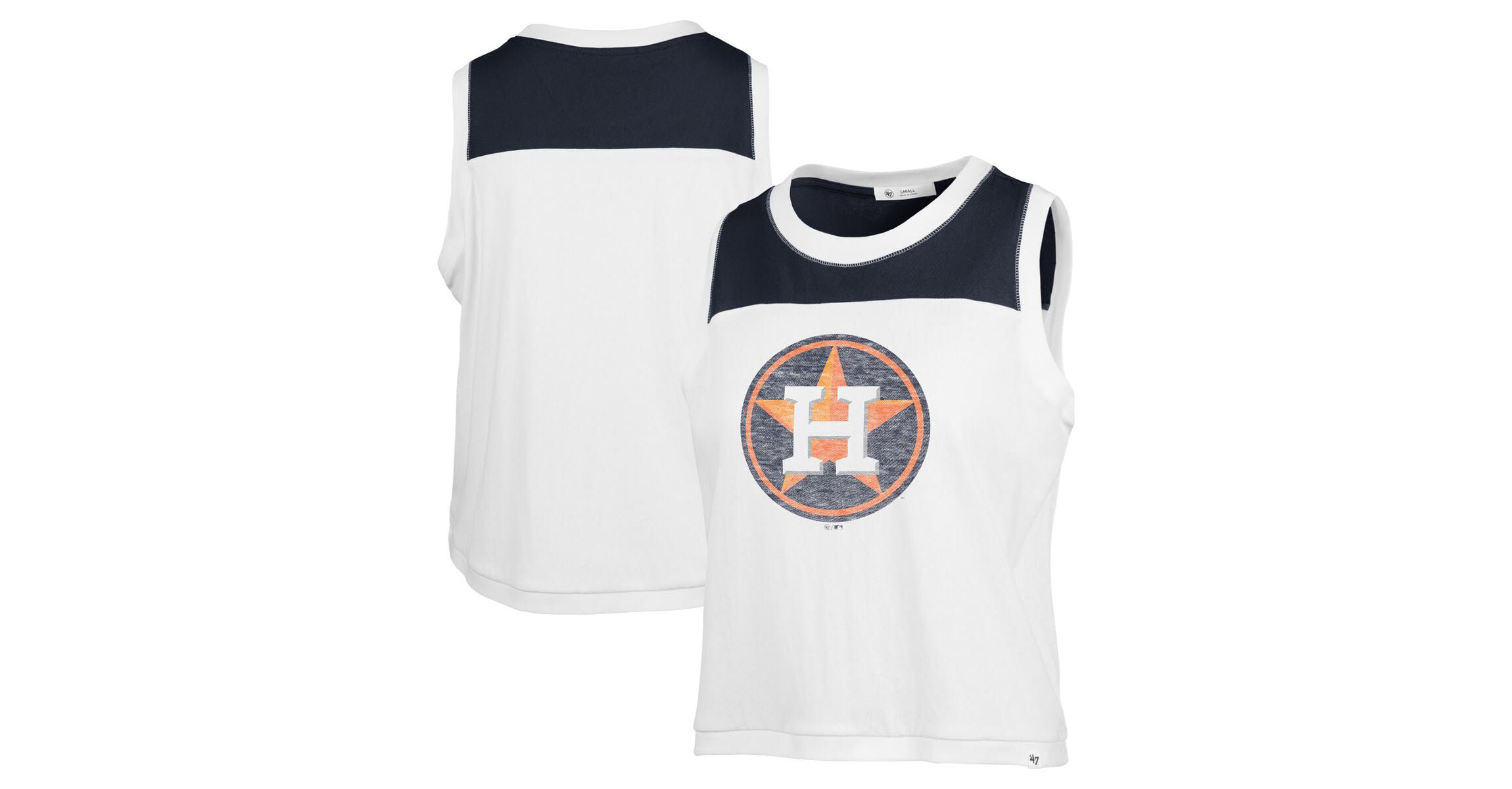 MLB Houston Astros Premier Zoey Waist Length Tank Top