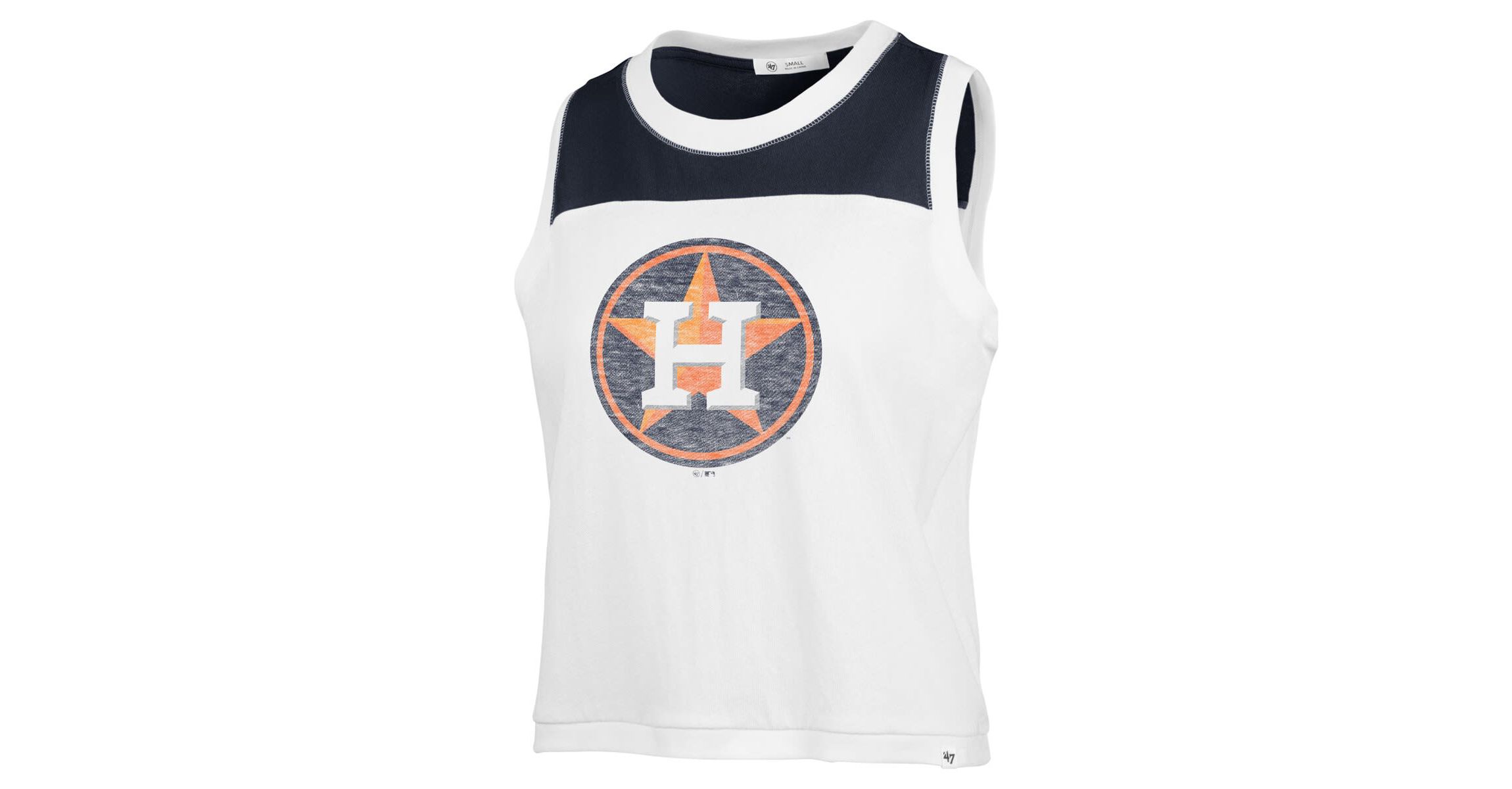 MLB Houston Astros Premier Zoey Waist Length Tank Top
