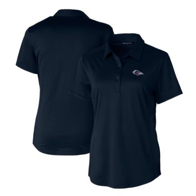 Cutter & Buck NCAA UTSA Roadrunners DryTec Prospect Textured Stretch Polo, Navy Blue, 3XL