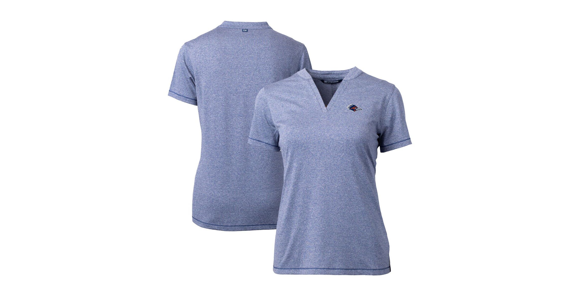 NCAA UTSA Roadrunners DryTec Forge Stretch V-Neck Blade Top