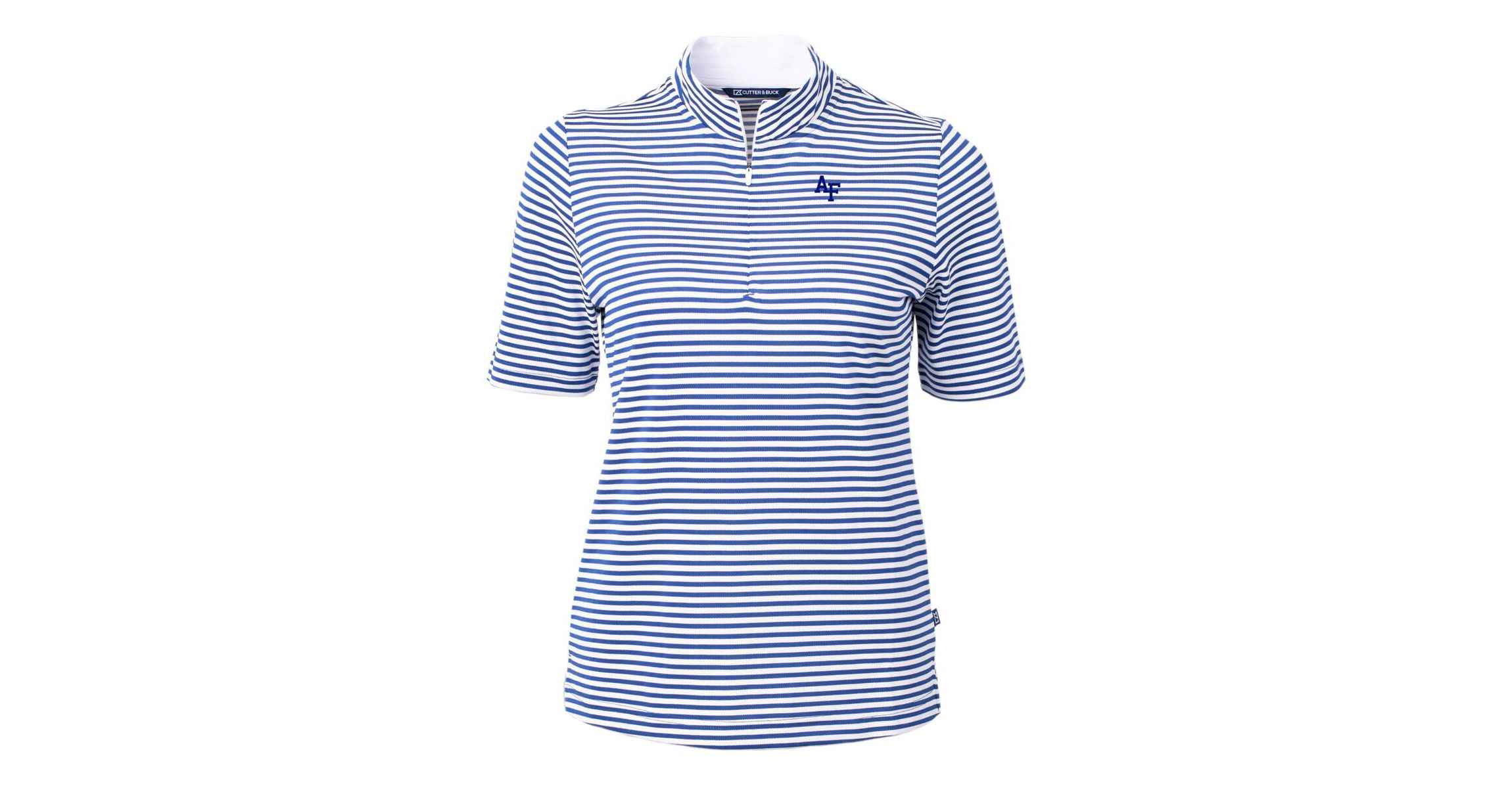 NCAA Air Force Falcons DryTec Virtue Eco Pique Stripe Recycled Polo