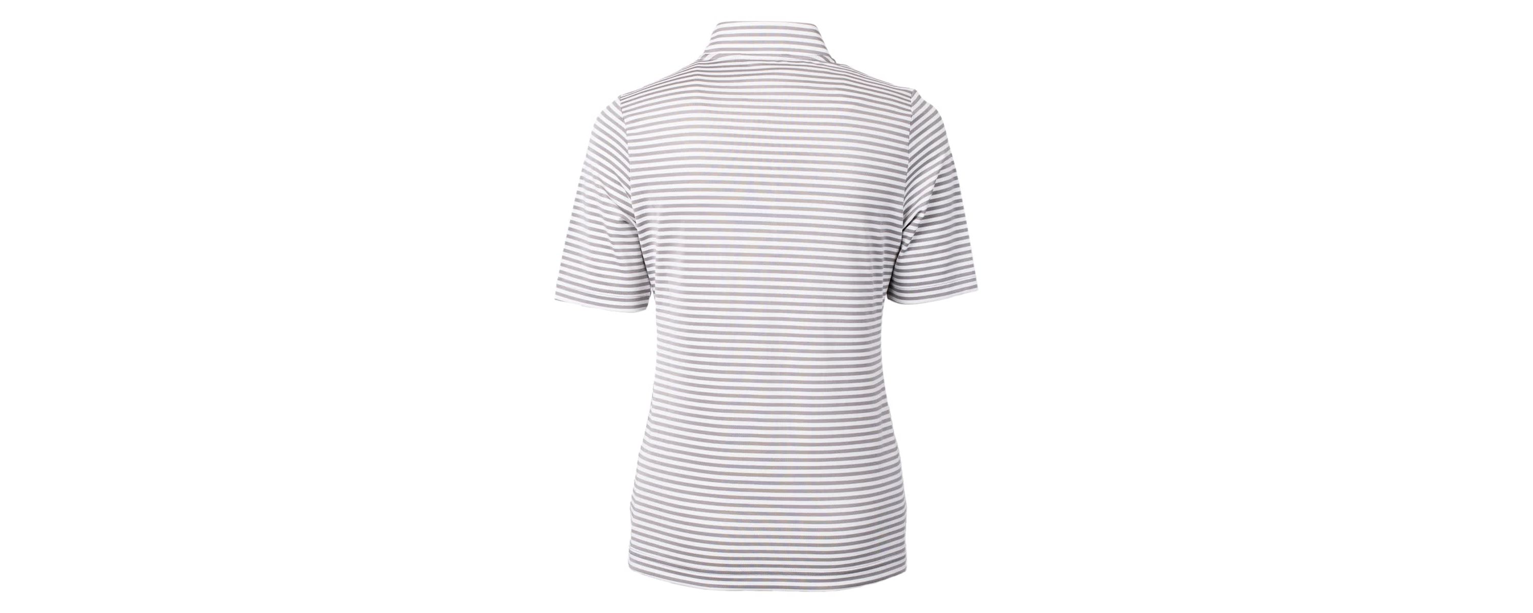 NCAA Georgetown Hoyas DryTec Virtue Eco Pique Stripe Recycled Polo