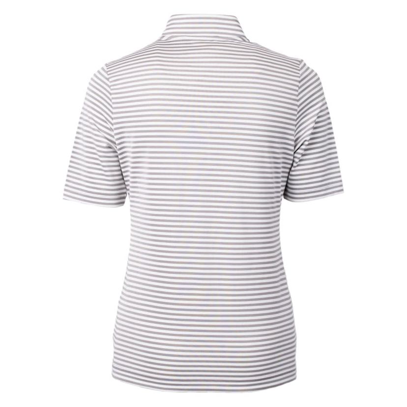 Georgia Tech Yellow Jackets NCAA Georgia Tech Jackets DryTec Virtue Eco Pique Stripe Recycled Polo